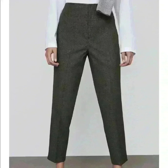 Zara Pants - Zara high raise pants - like new